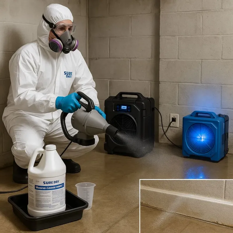 Sanitization and Odor Removal process in Gaston, SC