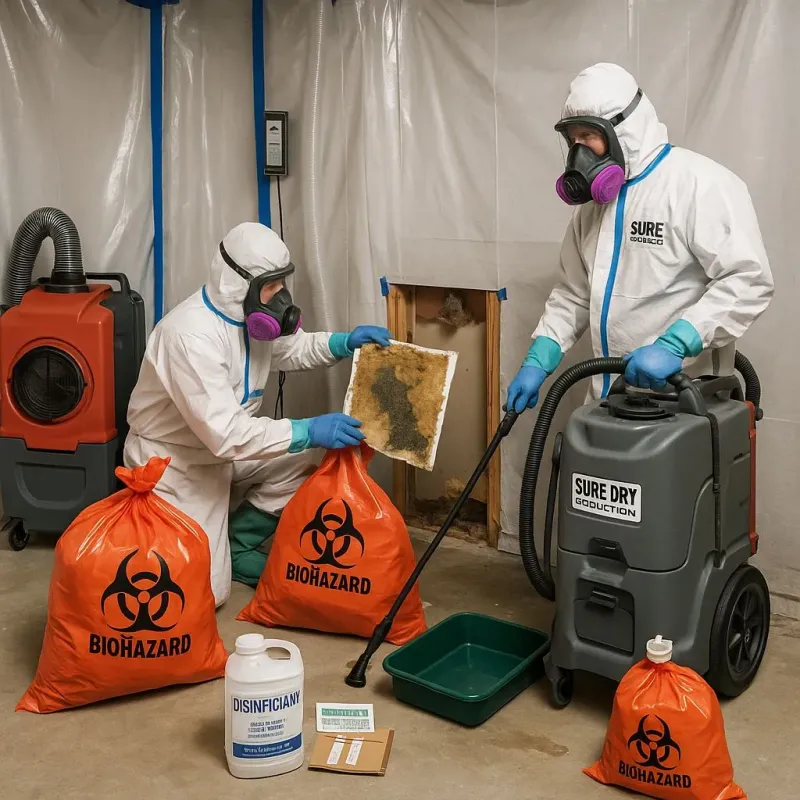 Contaminated Water Handling Protocols process in Gaston, SC